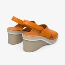 Camper Orange Sandals Womens - Kyra Online Ireland | SOKAJ3479